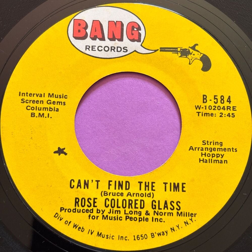 Rose Colured Glass-Can't find the time-Bang E+