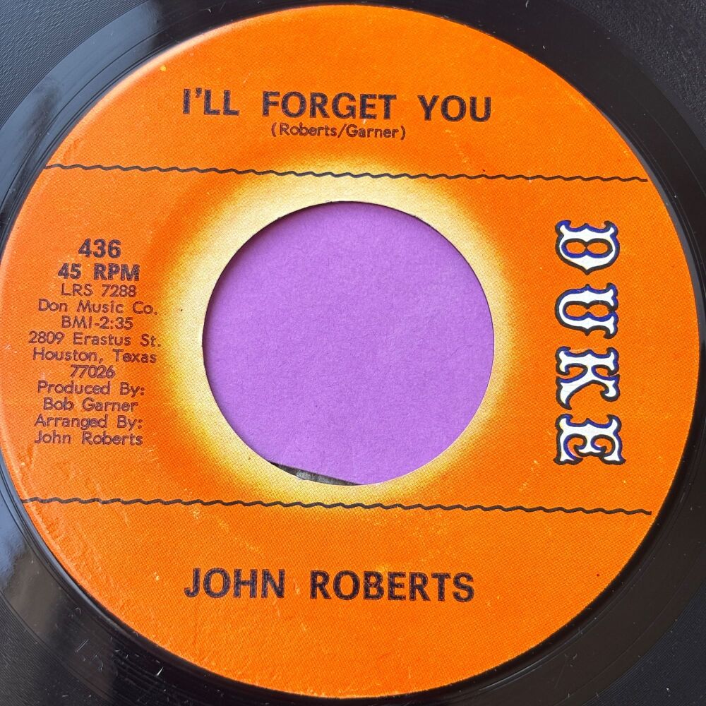John Roberts-I'll forget you-Duke E