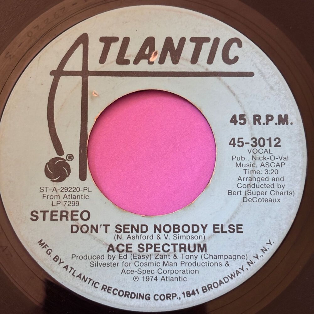 Ace Spectrum-Don't send nobody else-Atlantic Demo E