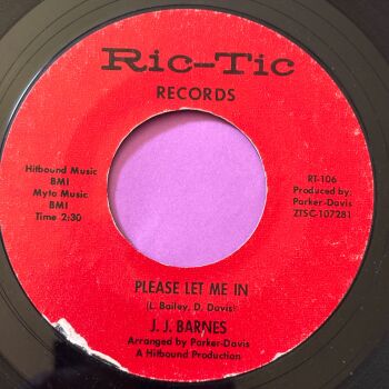 J.J Barnes-Please let me in-Ric Tic E