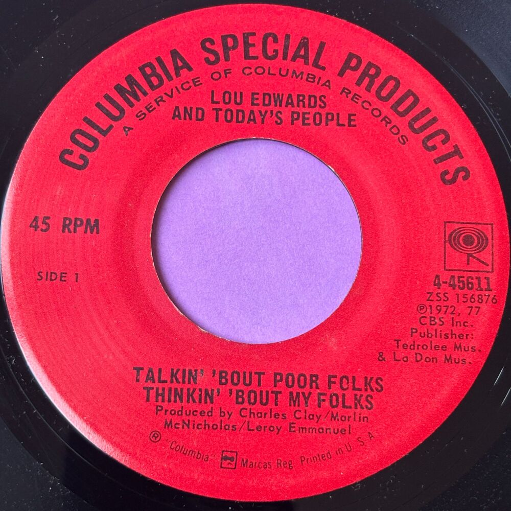 Lou Edwards-Talkin' 'bout poor folks-CSP R E+