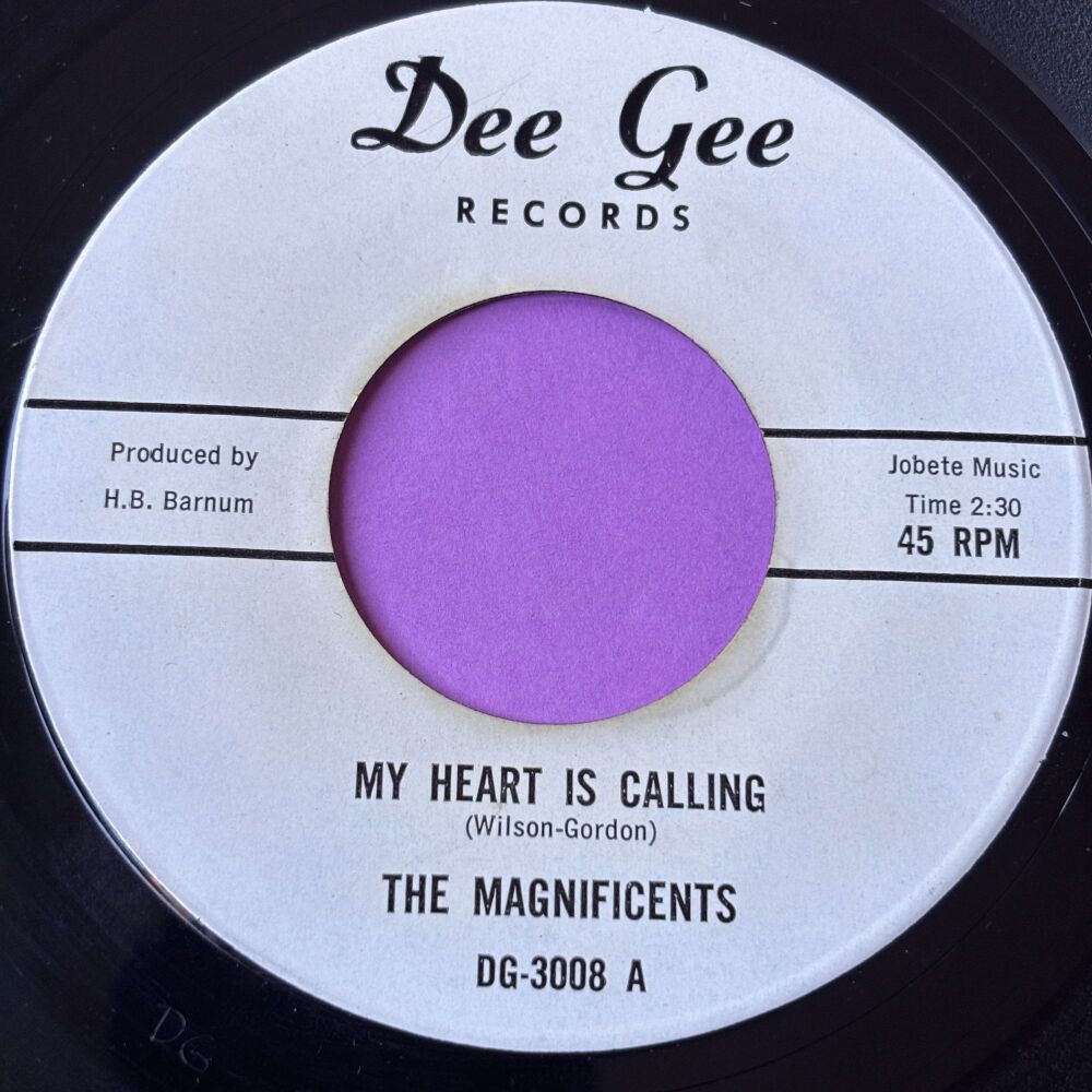 Magnificents-My heart is calling-Dee Gee R E+