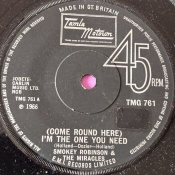 Miracles-Come round here I'm the one you need-TMG 761 E