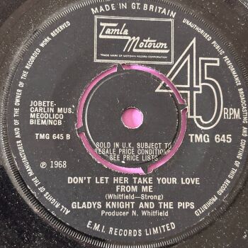 Gladys Knight-Don't let her take your love from me-TMG 645 E+