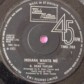 R. Dean Taylor-Indiana wants me-TMG 763 E+
