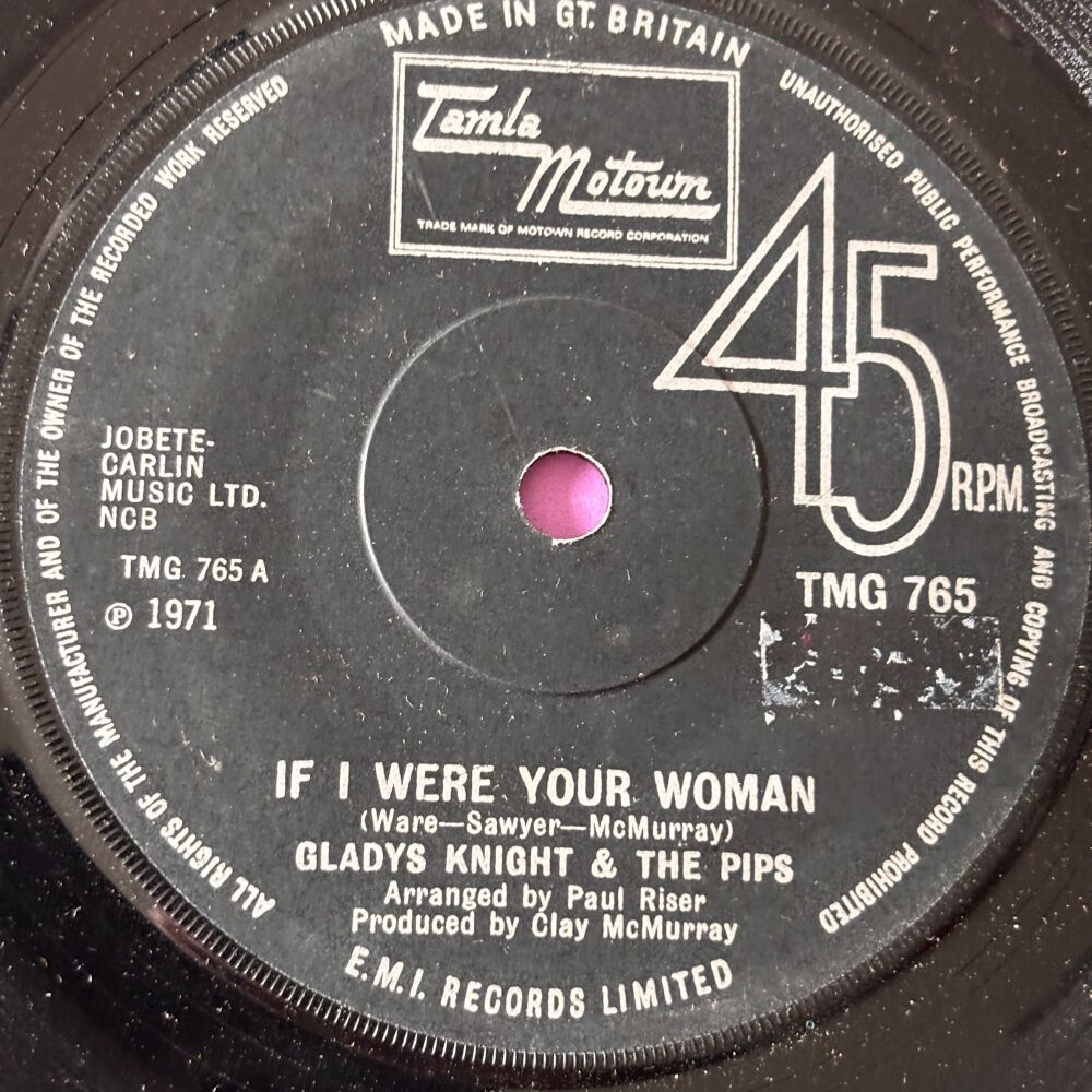 Gladys Knight-If I were your woman-TMG 765 E+