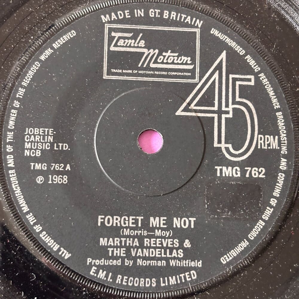 Martha Reeves-I gotta let you go-TMG 762 E+