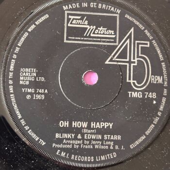 Blinky & Edwin Starr-Oh how happy-TMG 748 E+