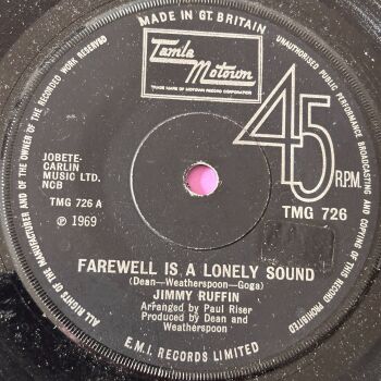 Jimmy Ruffin-Farewell is a lonely sound-TMG 728 E+