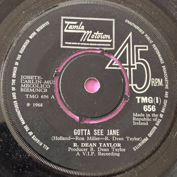 R. Dean Taylor-Gotta see Jane-TMG 656 Irish E+