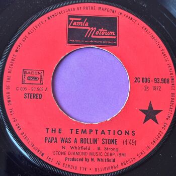 Temptations-papa was a rolling stone-French Motown E