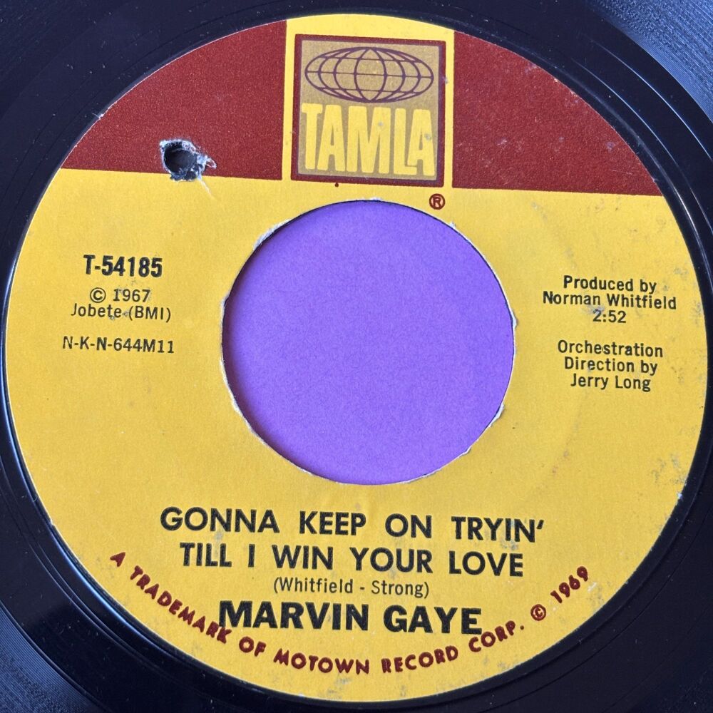 Marvin Gaye-Gonna keep on tryin' till I win your love-tamla E