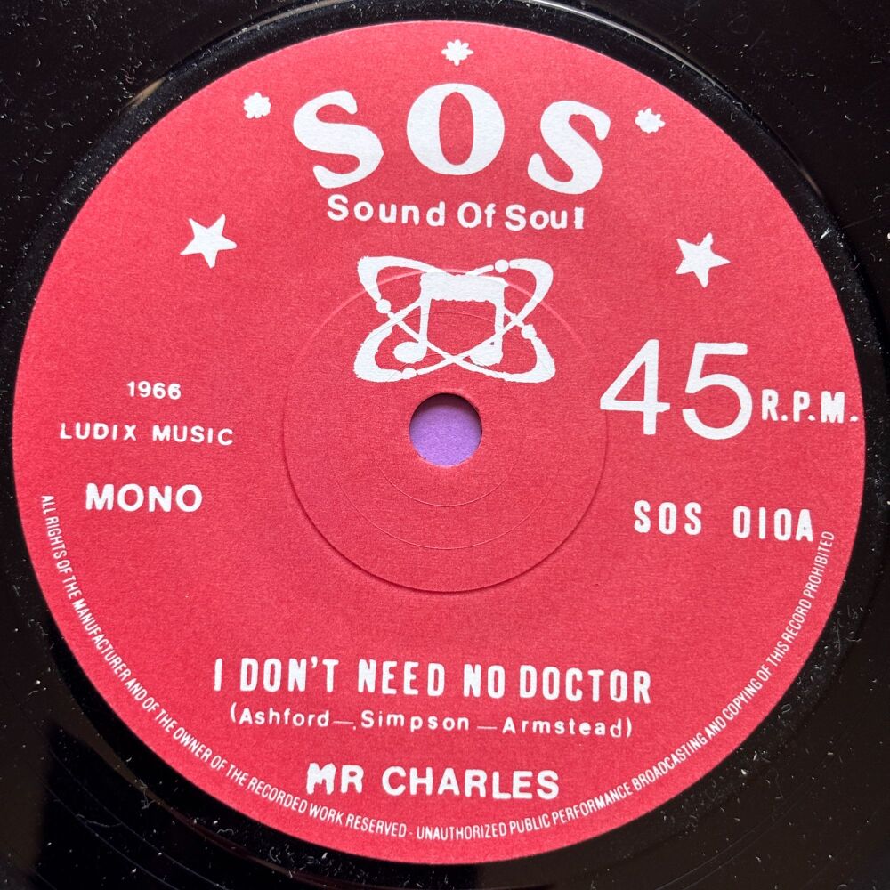 Ray Charles-I don't need no doctor/ N.F Porter-Keep on keeping on-SOS R M-