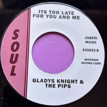 Gladys Knight-Its too late for you and me-Soul R E+