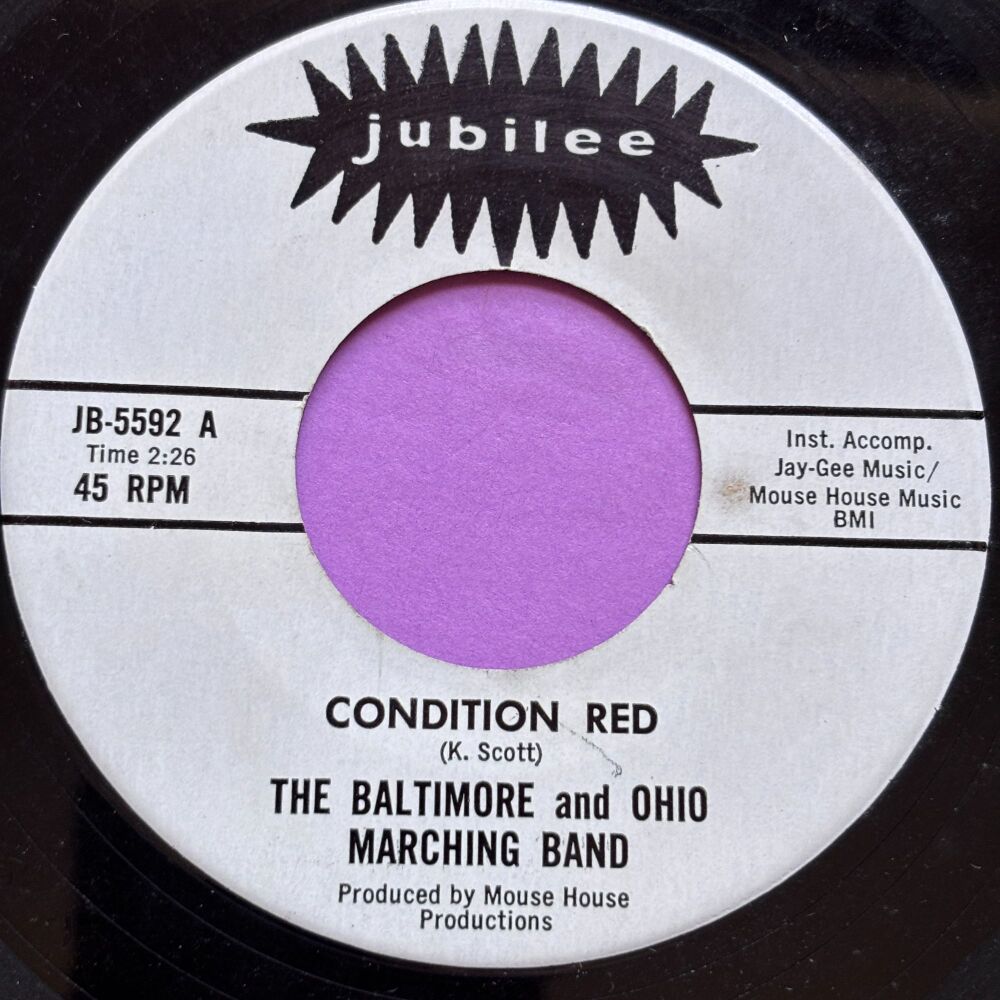 Baltimore & Ohio Marching Band-Condition red-Jubilee R E