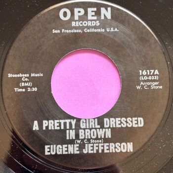 Eugene Jefferson-A pretty girl dressed in brown-Open R E+