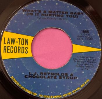 L.J Reynolds-What's a matter baby-Law-Ton E+