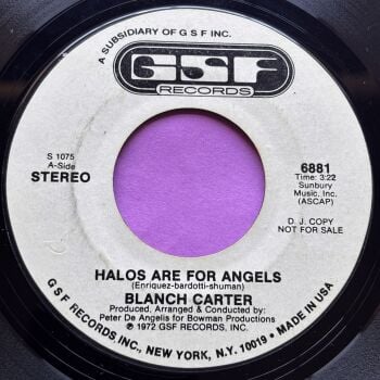 Blanch Carter-Halos are for angels-GSF R vg+