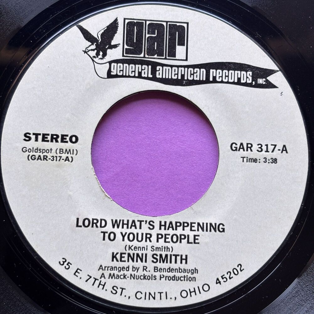 Kenni Smith-Lord what's happening to your people-Gar R E+
