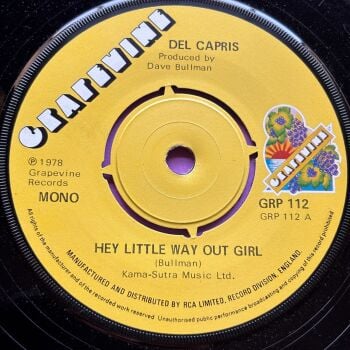 Del Capris-Hey little way out girl-Grapevine E