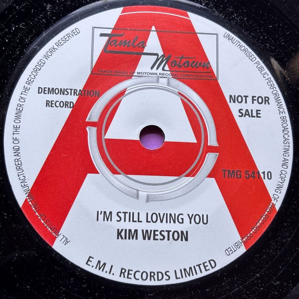 Kim Weston-I'm still loving you/ A thrill a moment-Tamla Motown R E+