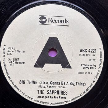 Sapphires-Big thing-UK ABC E