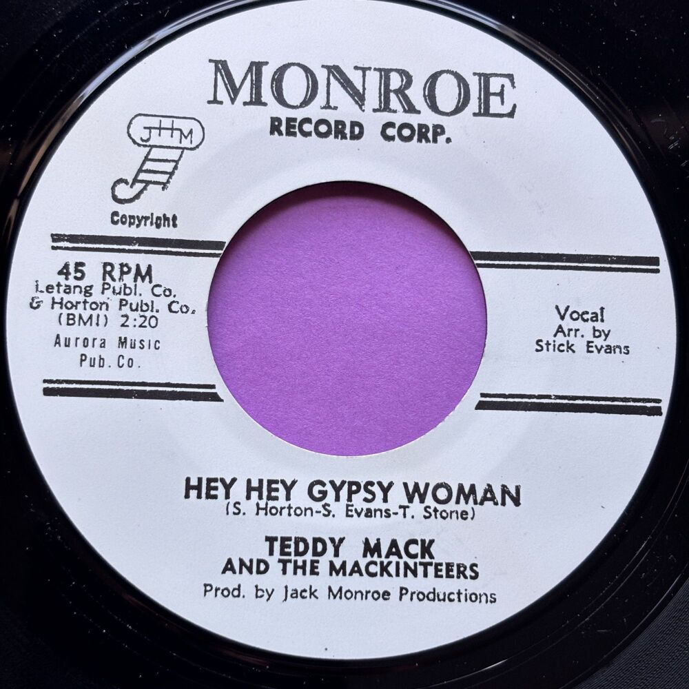 Teddy Mack-Hey hey gypsy woman-Monroe R M-