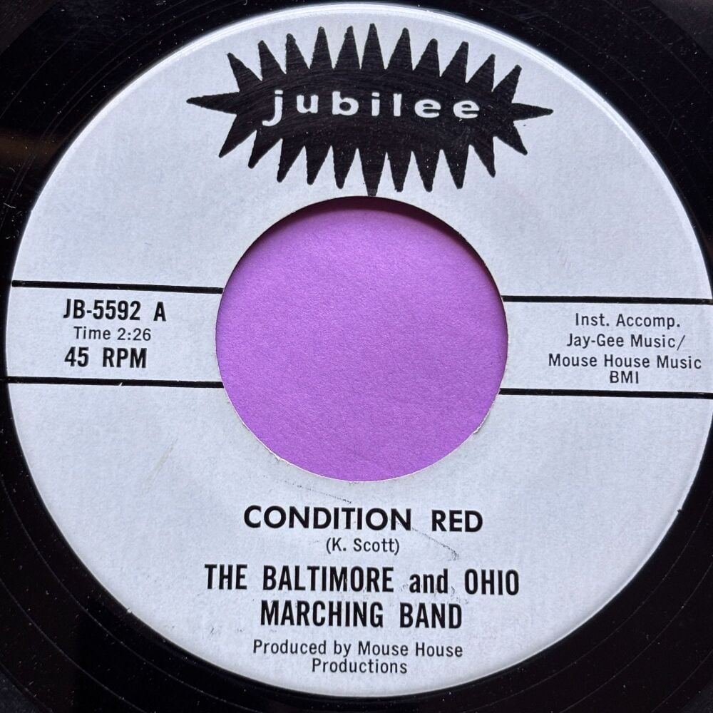 Baltimore and Ohio Marching Band-Condition red-Jubilee R E+