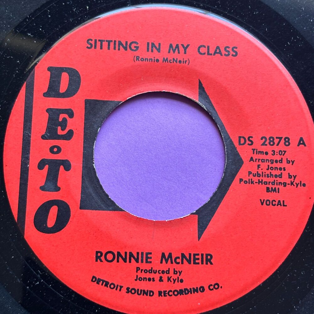 Ronnie McNeir-Sitting in my class-De-To R E+