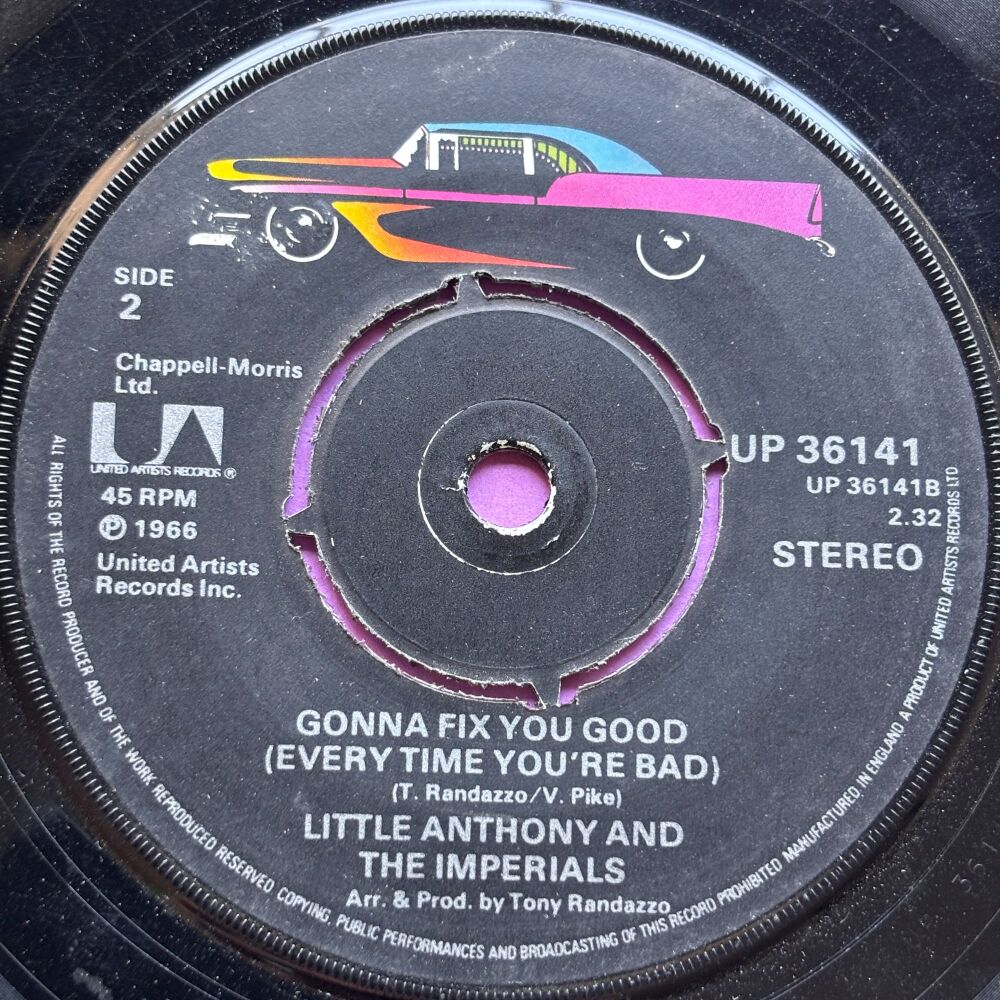 Little Anthony-Better use your head-UK UA E