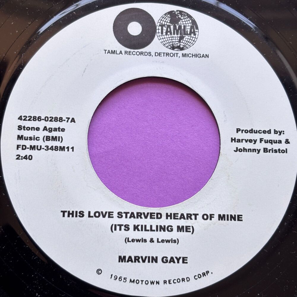 Marvin Gaye-This love starved heart of mine-Tamla R E+