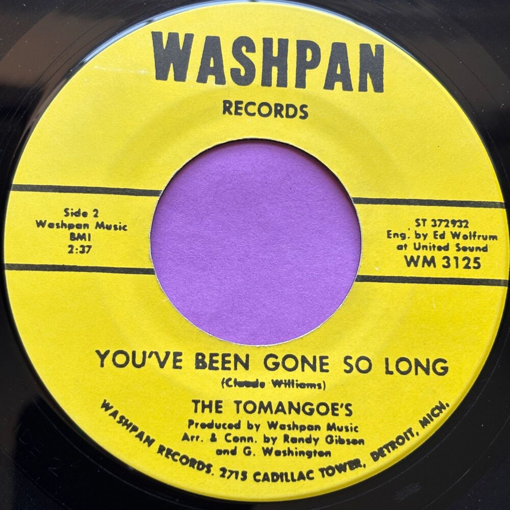 Tomangoe's-You've been gone so long-Washpan R E+