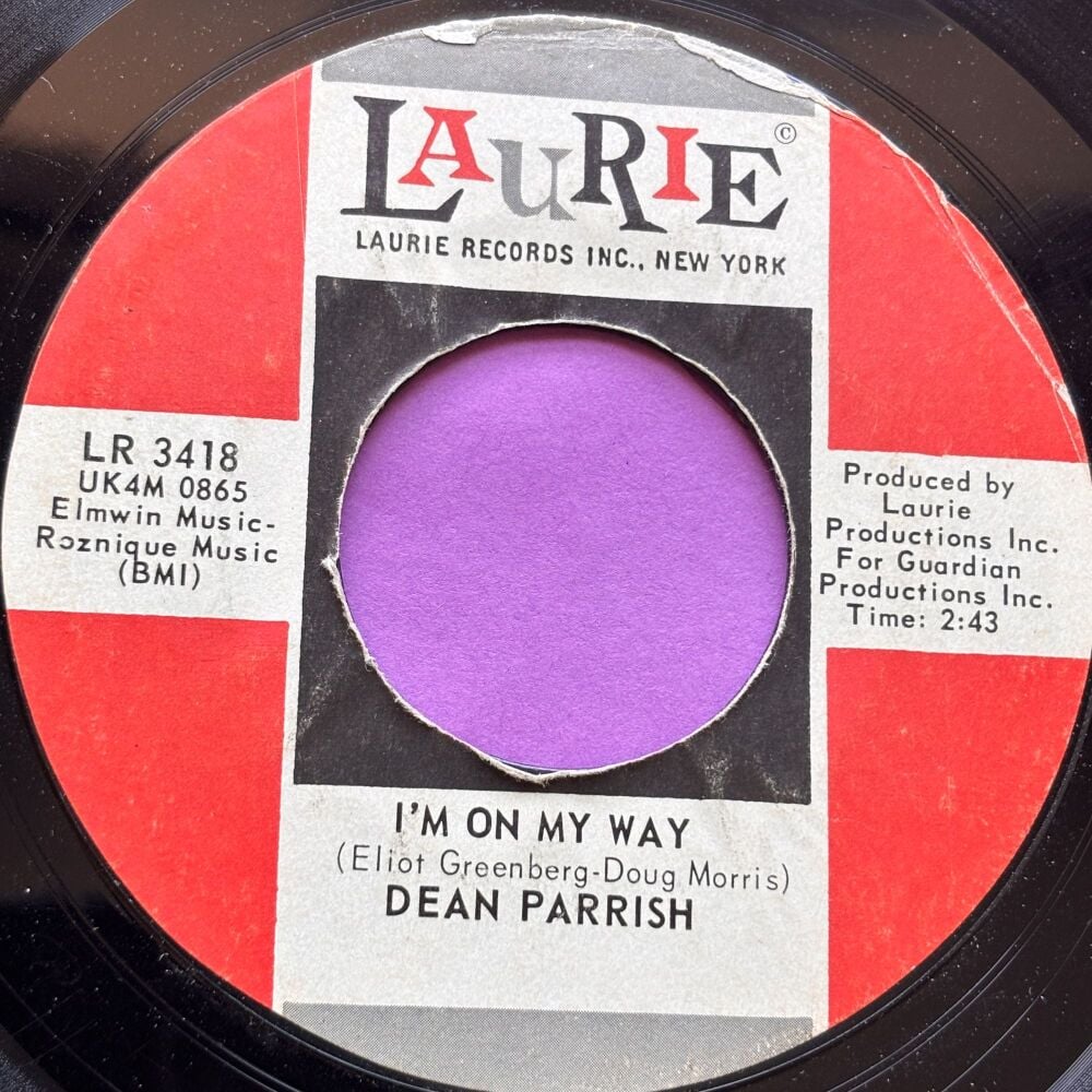 Dean Parrish-I'm on my way-Laurie R E