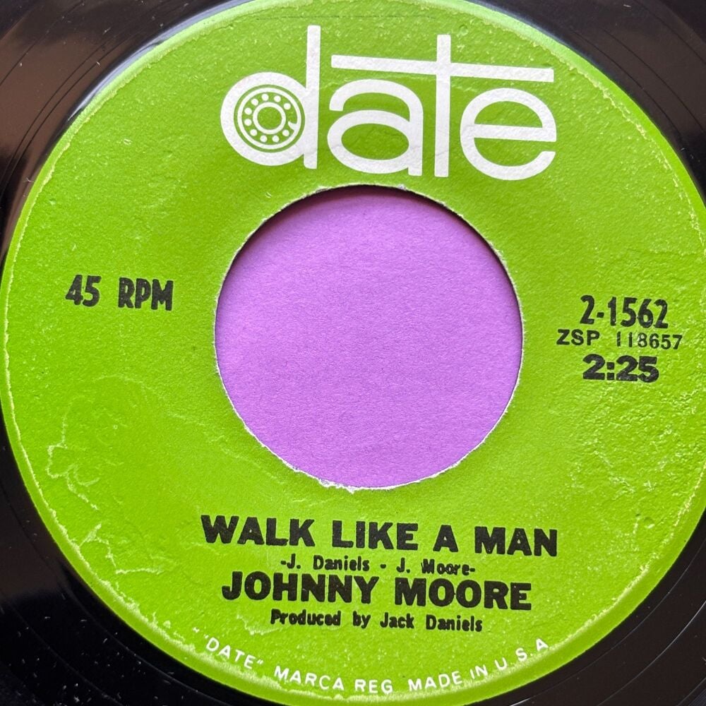Johnny Moore-Walk like a man-Date R E+