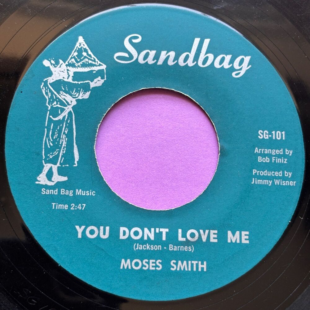 Moses Smith-You don't love me-Sandbag R vg+