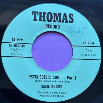 Saxie Russell-Psychedelic soul-Thomas R wol E