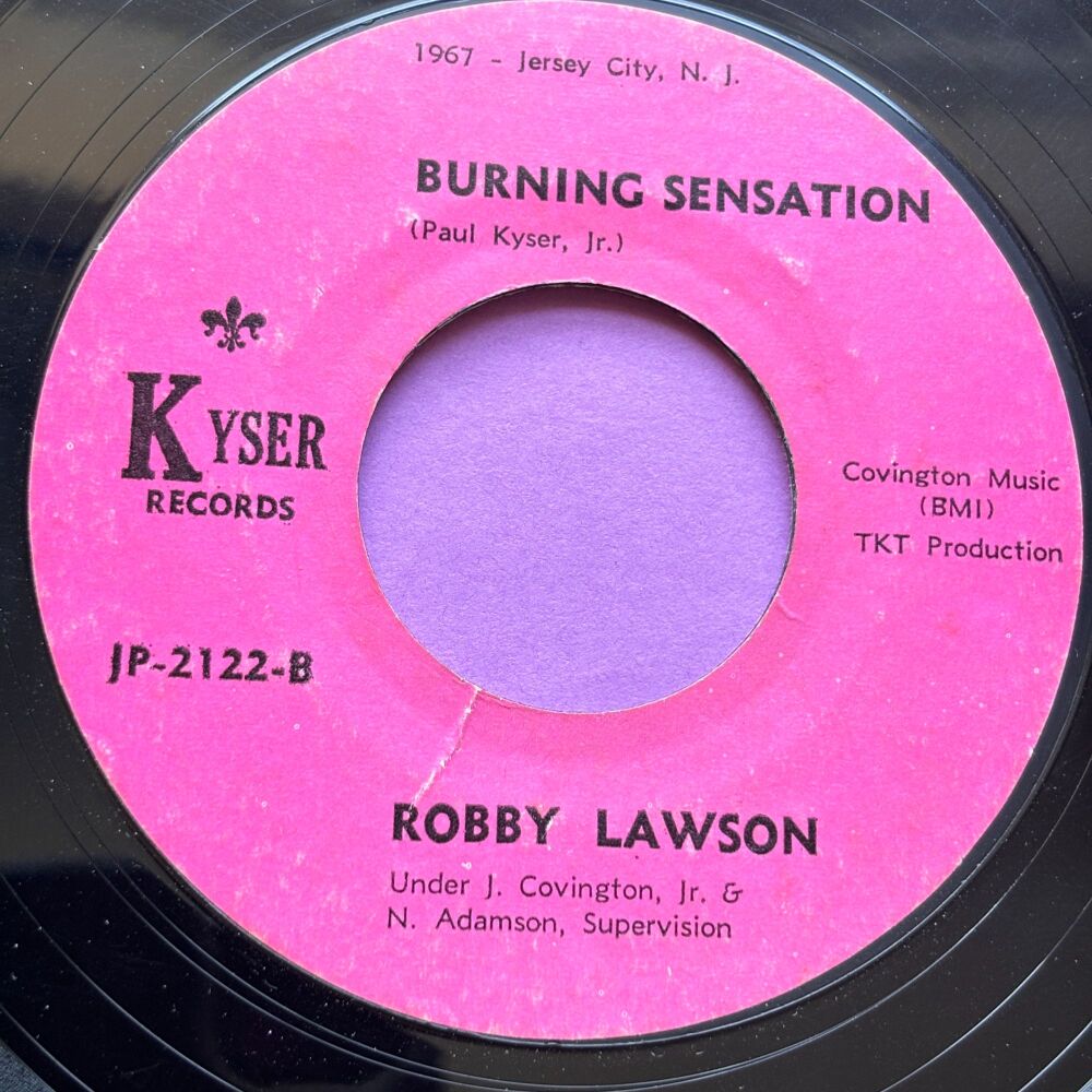 Robby Lawson-Burning sensation-Kyser R E