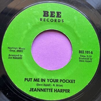 Jeanette Harper-Put me in your pocket-Bee R E