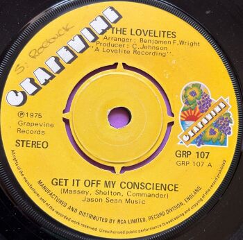Lovelites-Get it off my concience-Grapevine E