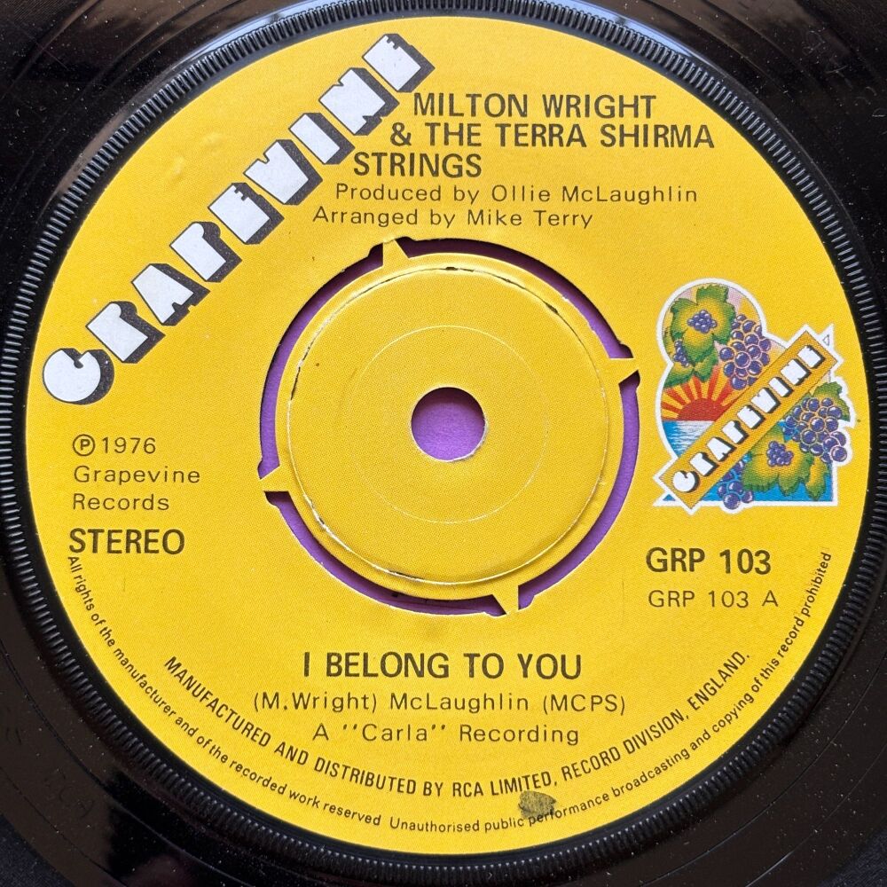 Milton Wright-I belong to you/ The gallop-Grapevine E+
