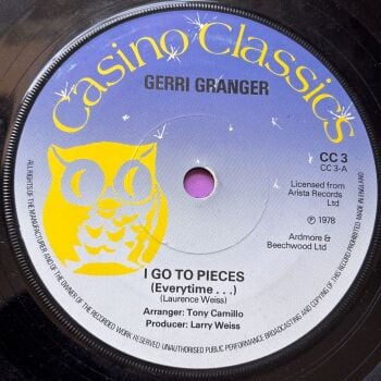 Gerri Granger-I go to pieces-Casino Classics E+