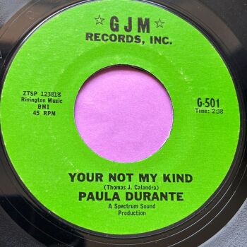 Paula Durante-Your not my kind-GJM R E+
