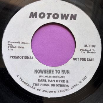 Earl Van Dyke-Nowhere to run-Motown Carver? E+