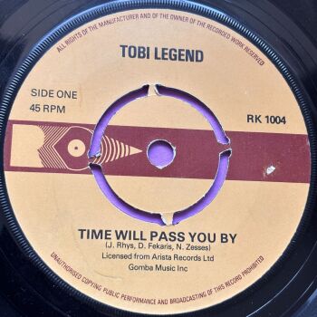 Tobi Legend-Time will pass you by-EP vg+