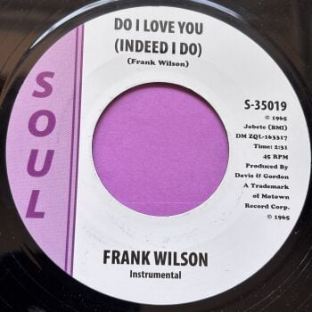Frank Wilson-Do I love you-Soul R E+