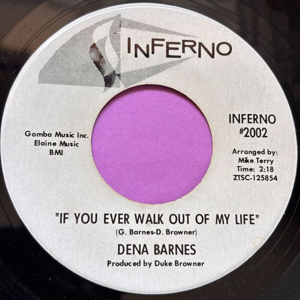 Dena Barnes-If you ever walk out of my life-Inferno R E+