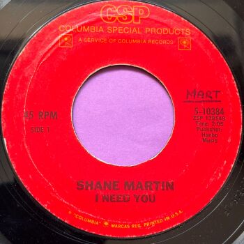 Shane Martin-I need you-CSP E+