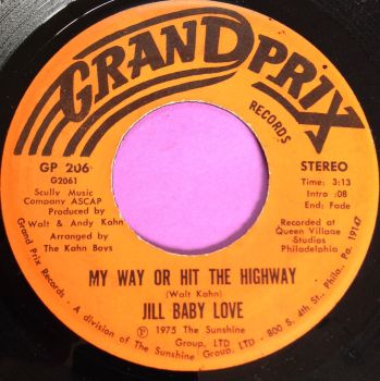 Jill Baby Love-My way or hit the highway-Grand prix E+