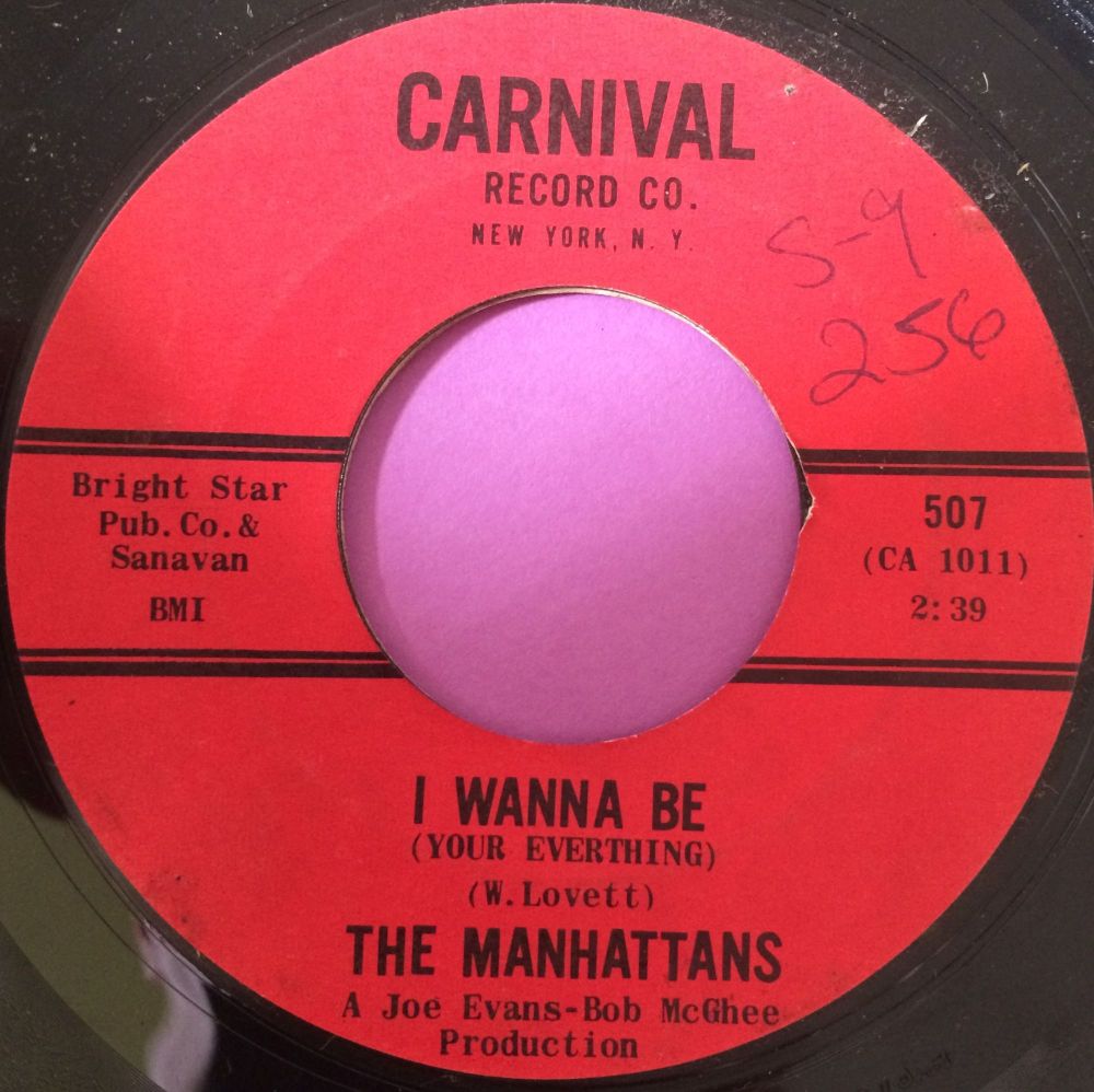 Manhattans-I wanna be-Carnival E+