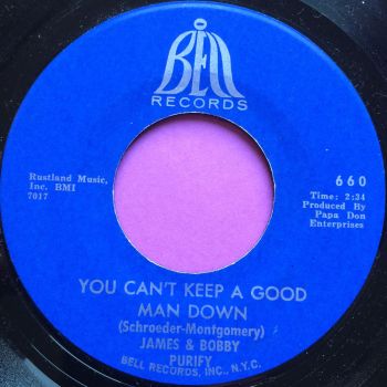 James and Bobby Purify-You can`t keep a good man down-Bell E+